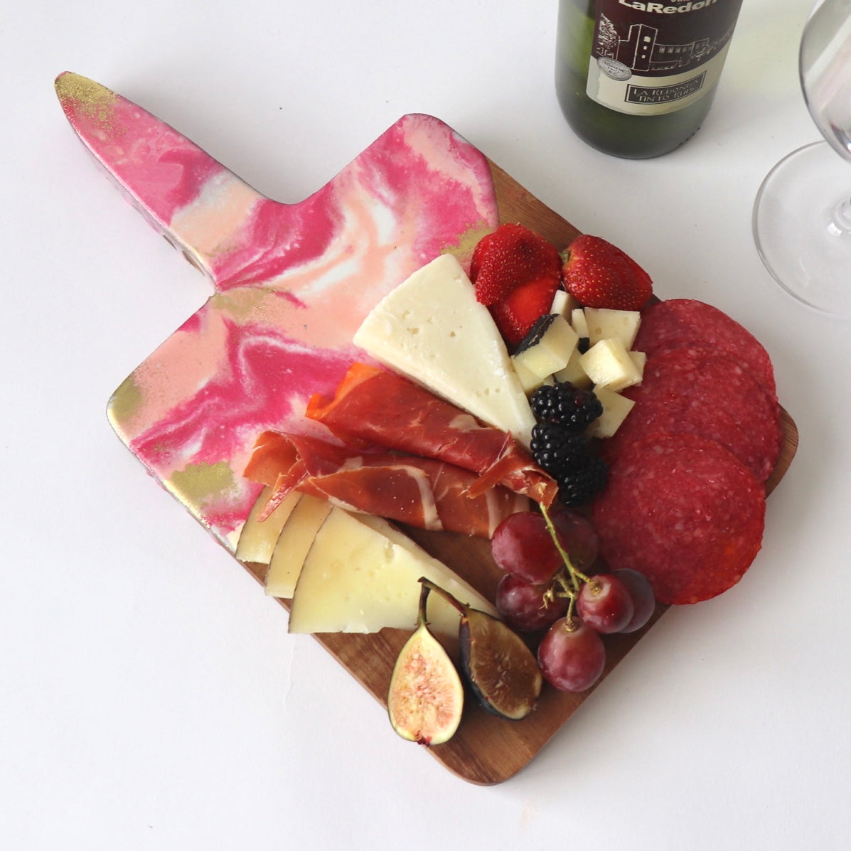 CHEESE BOARD PAROTA PINK