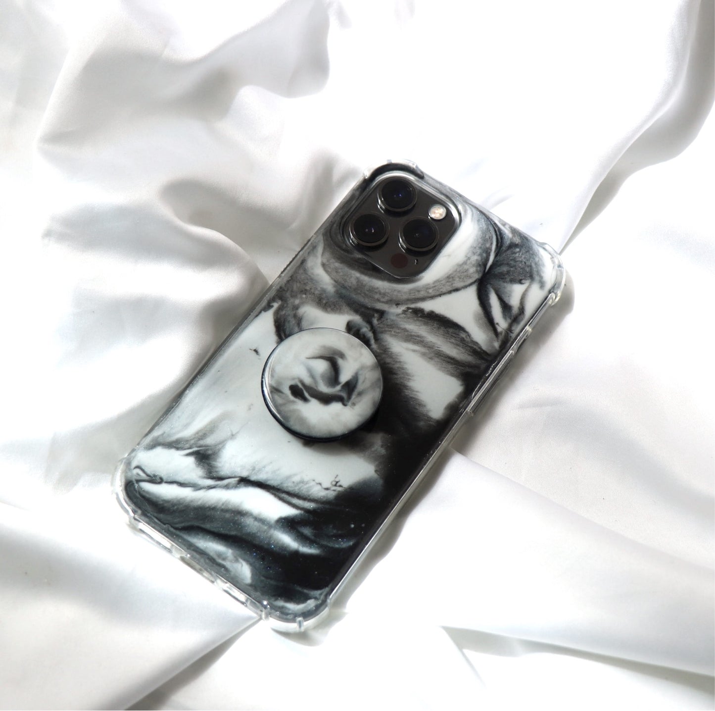POP SOCKET MARBLE B&W