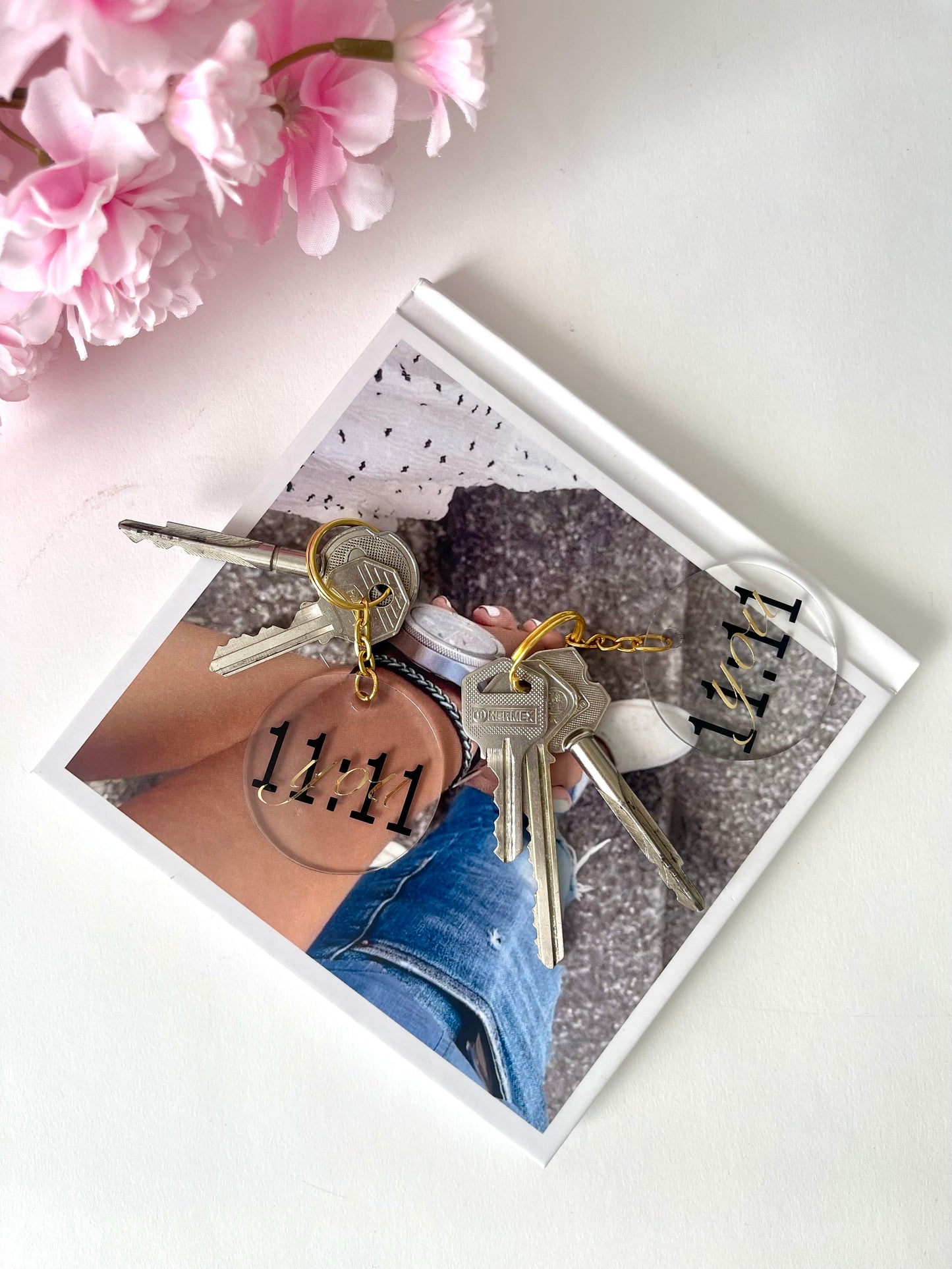 LLAVEROS 11:11 (un par)