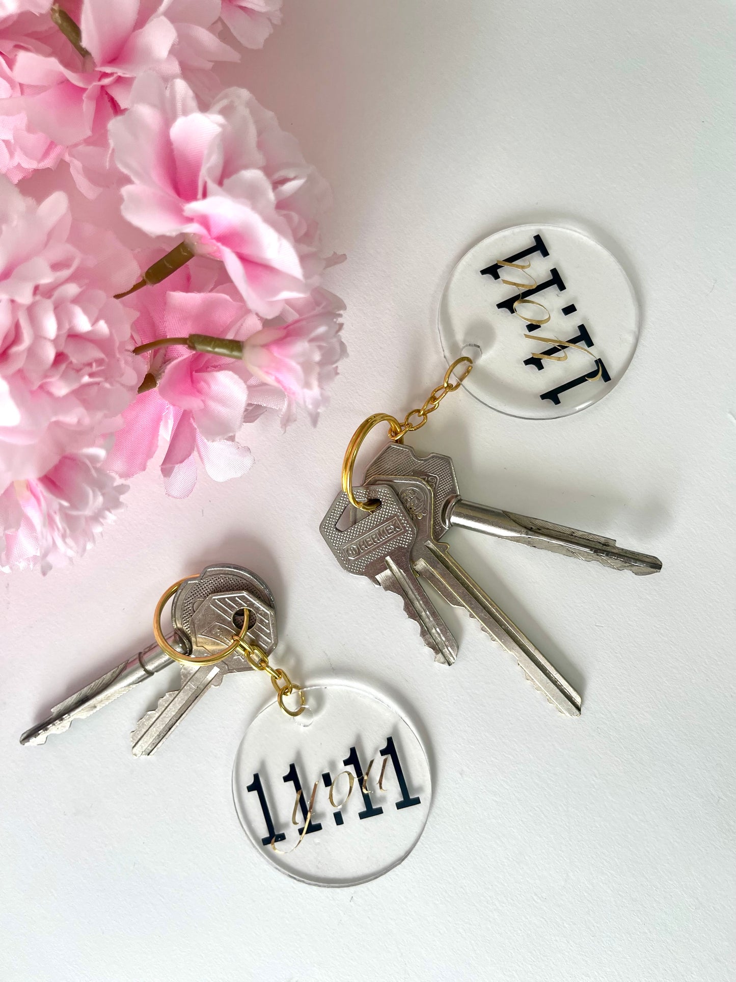 LLAVEROS 11:11 (un par)
