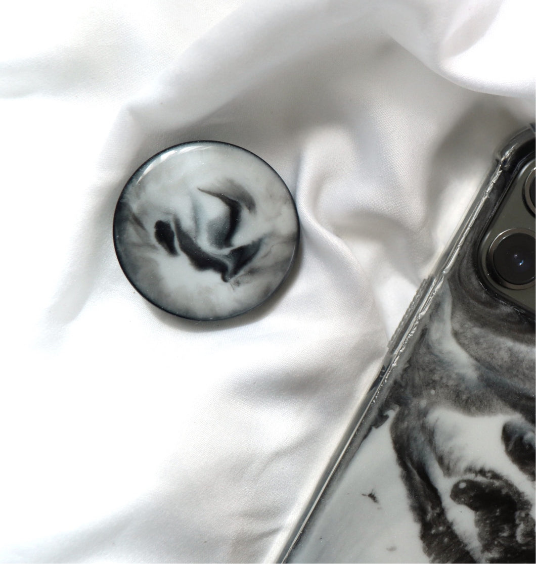 POP SOCKET MARBLE B&W